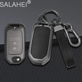 Car Smart Key Case Cover Remote Shell Holder за Honda Civic CR-V HR-V Accord Jade Crider Odyssey 2015-2018 Аксесоари за ключодържатели