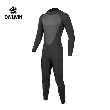 3MM черен водолазен костюм сърф лек кожен фин релефен зимно плуване гмуркане майка костюм бански водолазен водолазен