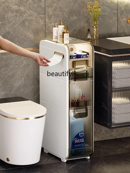 Баня рафт сандвич кабинет баня стойка етаж ръка измиване мобилна кутия за съхранение
