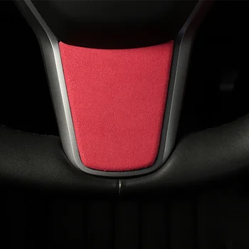 Нов продукт 1PCS Alcant-a Луксозен капак на волана Аксесоари за спортни автомобили за Tesla Model 3 Y 2019 2020 2021