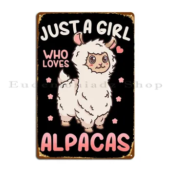 Alpaca Alpaca Lover Метална плака Начало Създаване на парти стена плакет клуб калай знак плакат