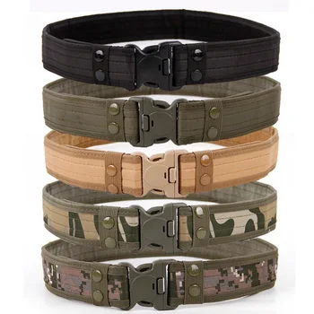 Wide Military Fan Tactical Belt for Outdoor Military Training - The Ultimate Gear for Tactical Enthusiasts