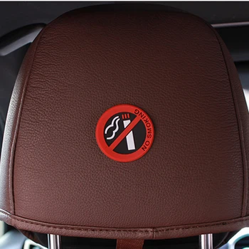 Интериор на автомобил без стикери за пушене Предотвратете пушенето в колата си с висококачествени трайни стикери Нетоксичен пакет от 1
