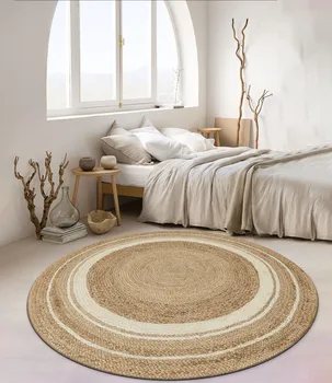 J2198 Модерен минималистичен килим, домашен килим за спалня