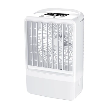 1Set USB климатик вентилатор преносим въздушен охладител хладилна малък спрей ням вентилатор ABS