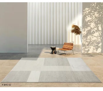 W5045 2023 Домакински снаждане памучен килим, спалня и хол килим