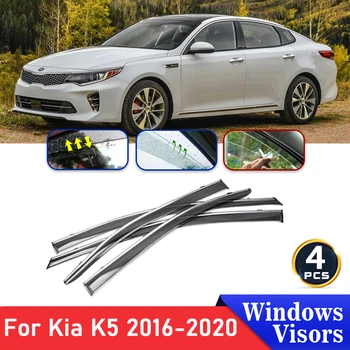Автомобилни странични стъкла за Kia K5 Optima 2016 2017 2018 2019 2020 JF Auto Accessorie Предно стъкло за дъжд за вежди Сенник