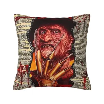 Horror Movie Character Luxury Pillow Cover Bedroom Decoration Halloween Film Chair Cushion
