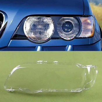За BMW X5 E53 капак на фара прозрачен фар обвивка обектив плексиглас замени оригиналния абажур 2000 2001 2002 2003