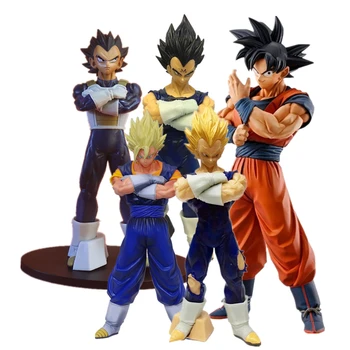 Dragon Ball Super Anime Character Goku Vegeta Broly Super Action Figure Collection Digital Model Decoration Toy Christmas Gift