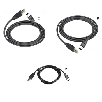 Firewire IEEE 1394 6 пинов мъжки към USB 2.0 A мъжки адаптер конвертор кабел