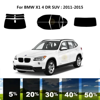 Precut нанокерамика кола UV стъкло оттенък комплект автомобилни прозорец филм за BMW X1 E84 4 DR SUV 2011-2015