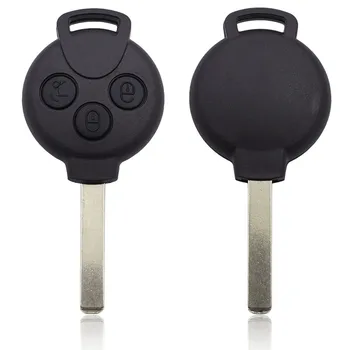 Remote Key Shell Buttons For Mercedes Benz Smart City Coupe Cabrio Crossblade Fortwo Roadster Key Replacement Car Accessories