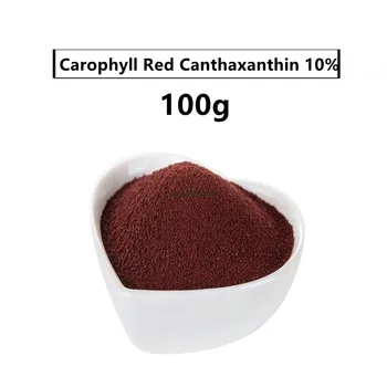 Carophyll Червен кантаксантин 10% пилешки фуражни добавки Добавки за фураж за патици Добавки за храна за риба Добавки за фуражи за животни 100g