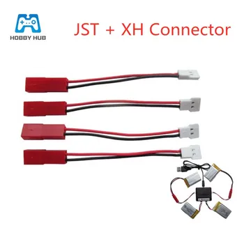 1PCS JST и XH щепсел кабел за Syma X5C Udi U818 MJXRC X400 зарядни конектори линия / окабеляване на четири ос Lipo батерия