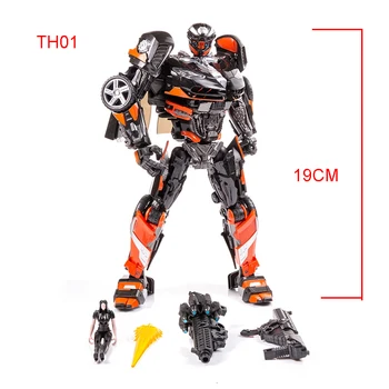Играчки за трансформация La Hire TH01 Thunder DX9 K3 Rodimus Hot Rod Soul Действие Фигура Деформация Робот Кола Сплав Аниме Модел Подаръци