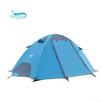 3 сезон лека палатка открит къмпинг туризъм палатки с чанта за носене 2-3 човек двуслойна раница компактна палатка