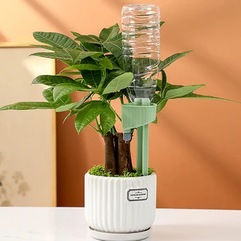 Самонапояващи се шипове комплекти Автоматични поилки Устройство за капково напояване Регулируем контролен клапан Градински растителни приспособления за цветя