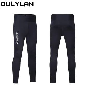 Oulylan Diving Wetsit Pants 2mm 3mm Неопренов дълъг панталон Унисекс Дръжте топло за сърф Гмуркане Уиндсърф Риболов Гмуркане с шнорхел